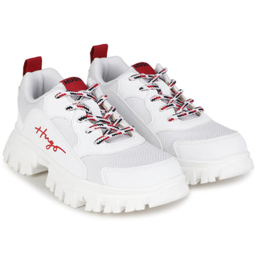 Tenis HUGO blancos niños y adolescentes